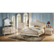 Chantelle Panel Bedroom Set (Pearl White)