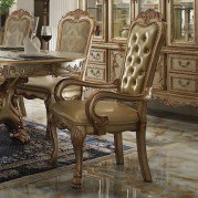 Dresden Arm Chair (Gold Patina) (Set of 2)