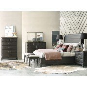 Plank Road Eastburn Sleigh Bedroom Set (Charcoal)