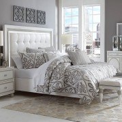 Sky Tower Panel Bed (White)