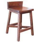 Pueblo Counter Height Stool (Deep Brown)