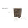Trinell Two Drawer Nightstand