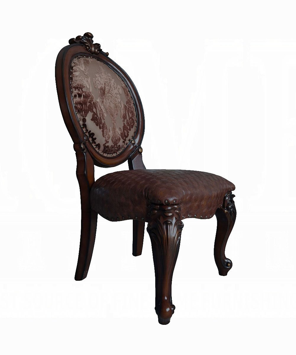 1/2 み maruni Versailles chair ① Versailles Side Chair (Cherry Oak) (Set Of 2) Acme Furniture