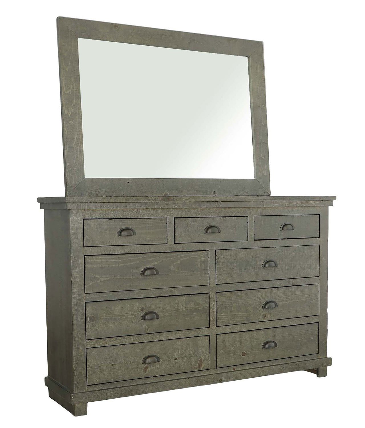 sachin and babi light blue dress Canterbury Grey 9 Drawer Dresser B-13030-3-DR by Elements International main image 0